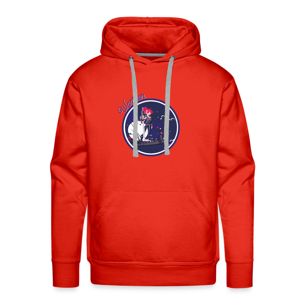 Warrior (Female) - Unisex Premium Hoodie - red