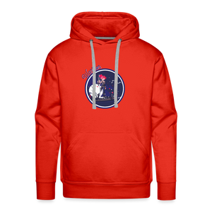 Warrior (Female) - Unisex Premium Hoodie - red