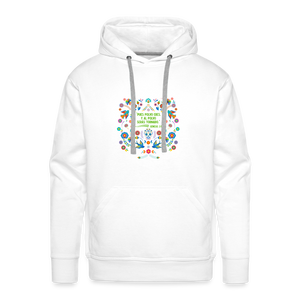 Al Polvo Serás Tornado - Unisex Premium Hoodie - white