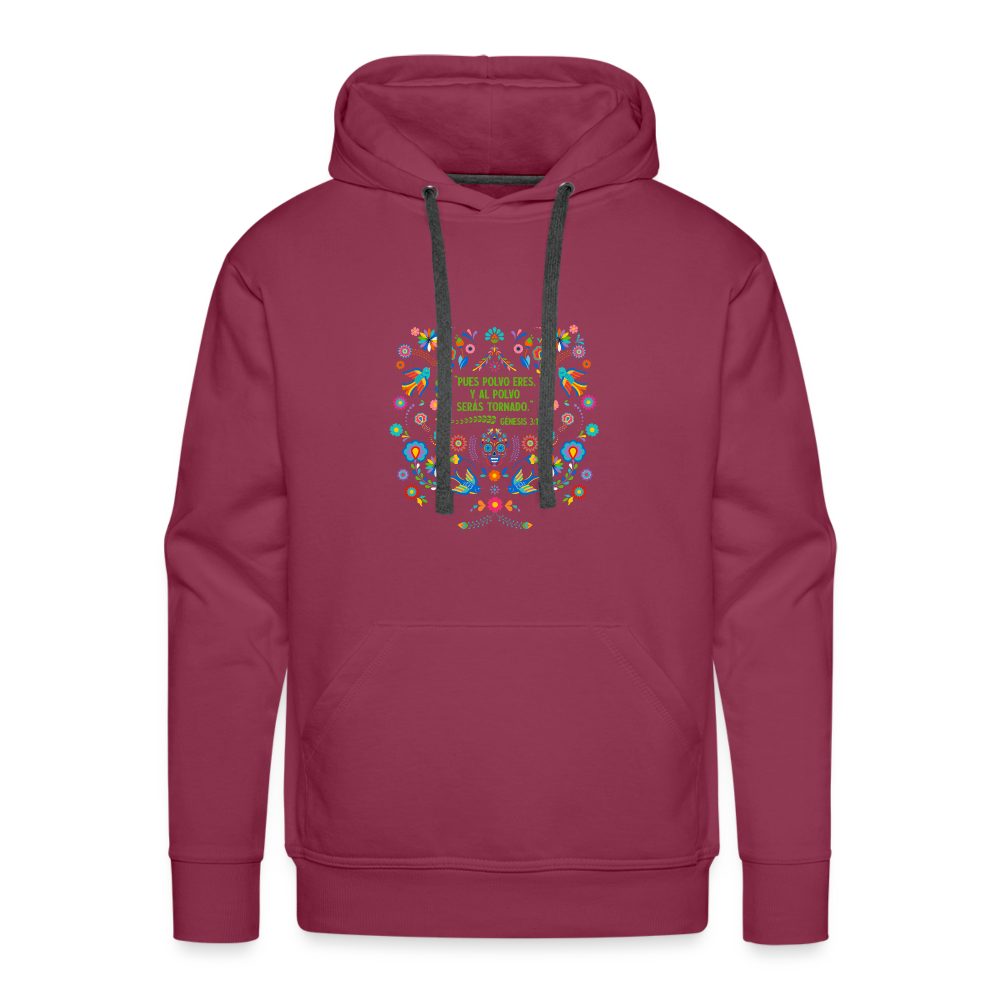 Al Polvo Serás Tornado - Unisex Premium Hoodie - burgundy