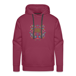 Al Polvo Serás Tornado - Unisex Premium Hoodie - burgundy