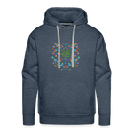 Al Polvo Serás Tornado - Unisex Premium Hoodie - heather denim