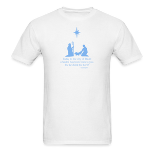 A Savior Has Been Born - Unisex Classic T-Shirt - white