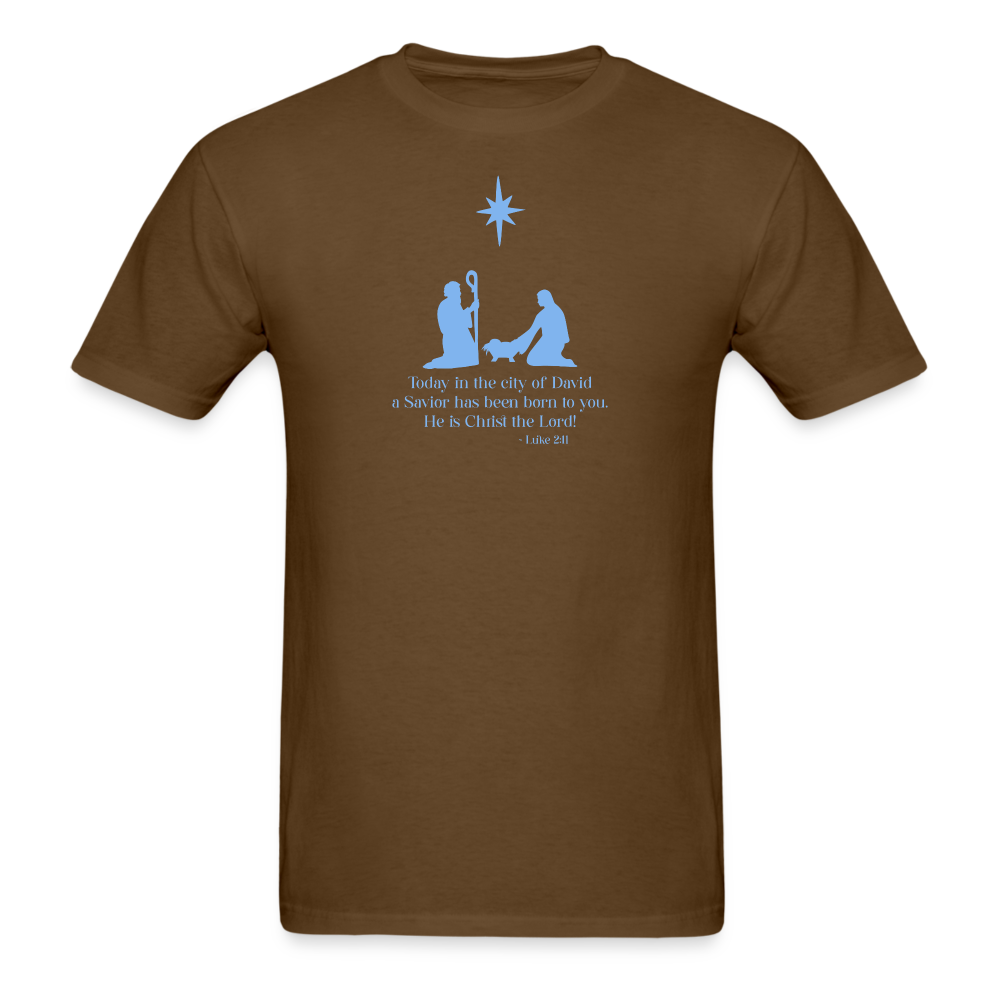 A Savior Has Been Born - Unisex Classic T-Shirt - brown