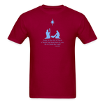 A Savior Has Been Born - Unisex Classic T-Shirt - dark red