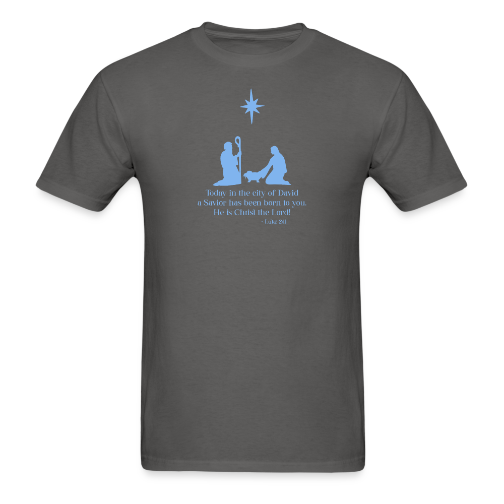 A Savior Has Been Born - Unisex Classic T-Shirt - charcoal