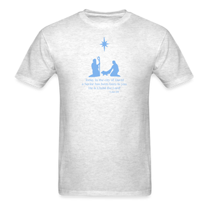 A Savior Has Been Born - Unisex Classic T-Shirt - light heather gray