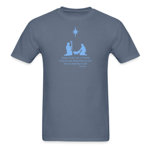 A Savior Has Been Born - Unisex Classic T-Shirt - denim