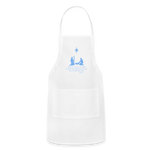 A Savior Has Been Born - Adjustable Apron - white