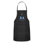 A Savior Has Been Born - Adjustable Apron - black