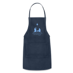 A Savior Has Been Born - Adjustable Apron - navy