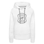 Grass for Cattle - Women’s Premium Hoodie - white
