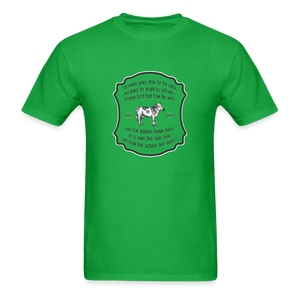 Grass for Cattle - Unisex Classic T-Shirt - bright green