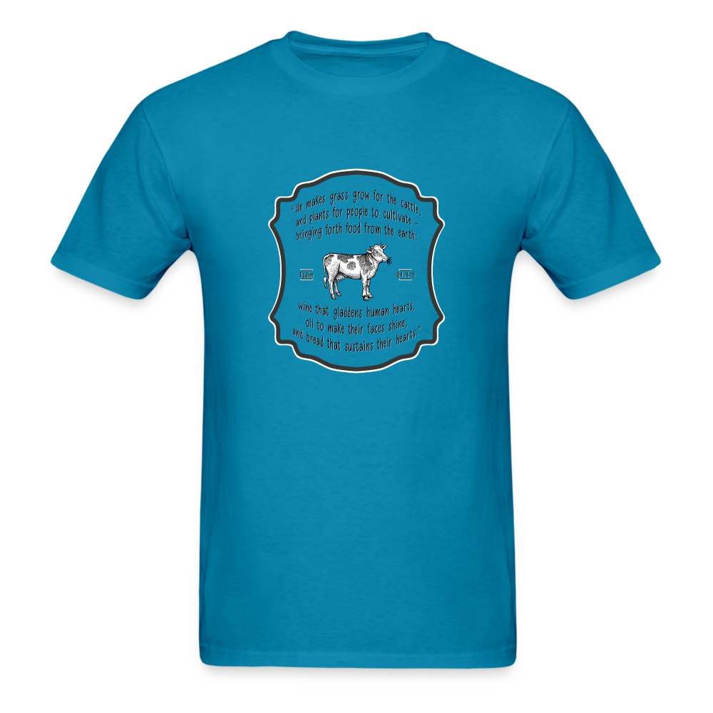 Grass for Cattle - Unisex Classic T-Shirt - turquoise