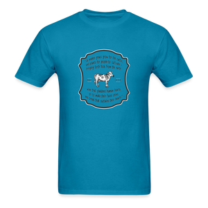 Grass for Cattle - Unisex Classic T-Shirt - turquoise
