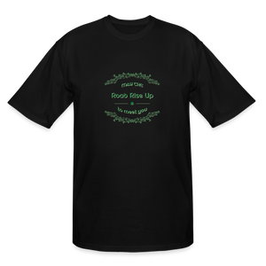 May the Road Rise Up to Meet You - Men's Tall T-Shirt - black