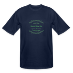 May the Road Rise Up to Meet You - Men's Tall T-Shirt - navy