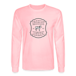 Grass for Cattle - Unisex Long Sleeve T-Shirt - pink