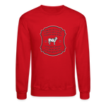 Grass for Cattle - Unisex Crewneck Sweatshirt - red