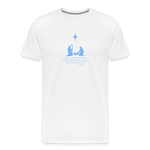 A Savior Has Been Born - Unisex Premium T-Shirt - white