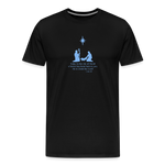 A Savior Has Been Born - Unisex Premium T-Shirt - black