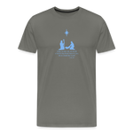A Savior Has Been Born - Unisex Premium T-Shirt - asphalt gray