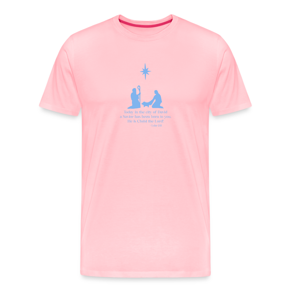 A Savior Has Been Born - Unisex Premium T-Shirt - pink