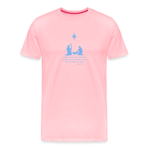A Savior Has Been Born - Unisex Premium T-Shirt - pink