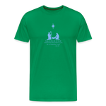 A Savior Has Been Born - Unisex Premium T-Shirt - kelly green