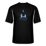 A Savior Has Been Born - Men’s Cooling Performance Jersey - black/white