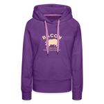 Bacon - Women’s Premium Hoodie - purple