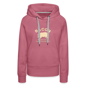 Bacon - Women’s Premium Hoodie - mauve