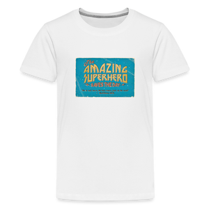 Amazing Superhero - Kids' Premium T-Shirt - white