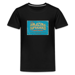 Amazing Superhero - Kids' Premium T-Shirt - black