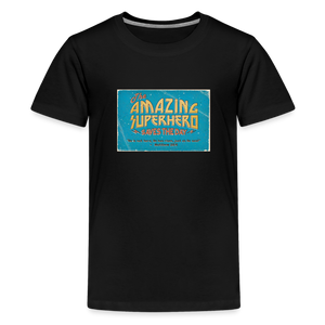 Amazing Superhero - Kids' Premium T-Shirt - black