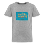 Amazing Superhero - Kids' Premium T-Shirt - heather gray
