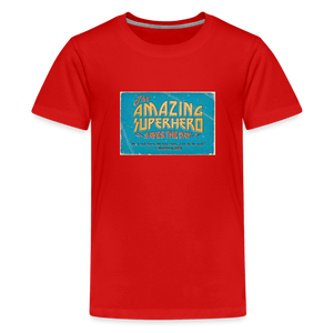 Amazing Superhero - Kids' Premium T-Shirt - red