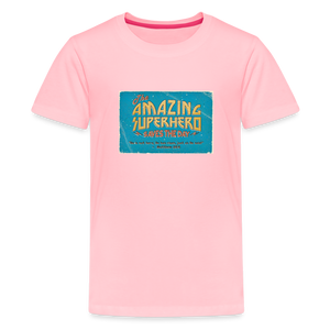 Amazing Superhero - Kids' Premium T-Shirt - pink