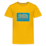 Amazing Superhero - Kids' Premium T-Shirt - sun yellow