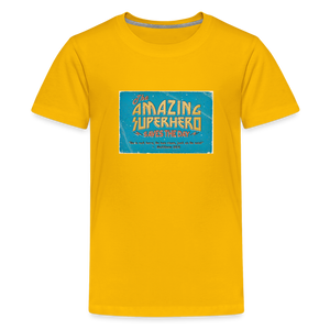 Amazing Superhero - Kids' Premium T-Shirt - sun yellow