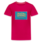 Amazing Superhero - Kids' Premium T-Shirt - dark pink