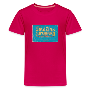 Amazing Superhero - Kids' Premium T-Shirt - dark pink