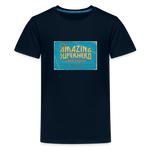 Amazing Superhero - Kids' Premium T-Shirt - deep navy