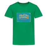 Amazing Superhero - Kids' Premium T-Shirt - kelly green