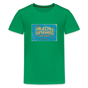 Amazing Superhero - Kids' Premium T-Shirt - kelly green