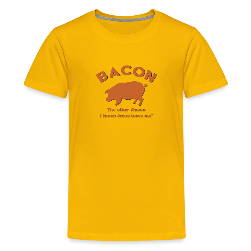 Bacon - Kids' Premium T-Shirt - sun yellow