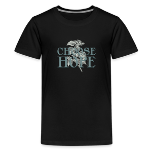 Choose Hope - Kids' Premium T-Shirt - black