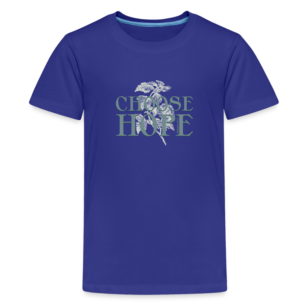 Choose Hope - Kids' Premium T-Shirt - royal blue