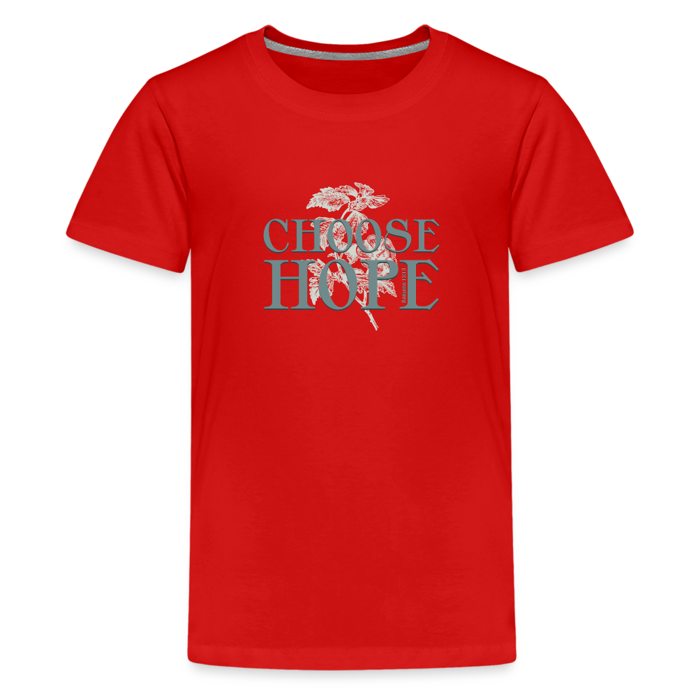 Choose Hope - Kids' Premium T-Shirt - red
