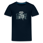 Choose Hope - Kids' Premium T-Shirt - deep navy